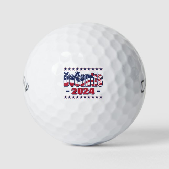 Pelotas De Golf DeSantis 2024 (Anverso)