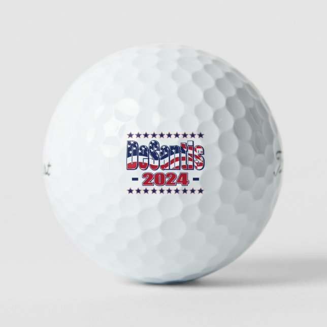 Pelotas De Golf DeSantis 2024 (Anverso)