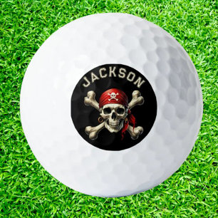 Pelotas De Golf Desata tu pirata de golf interno