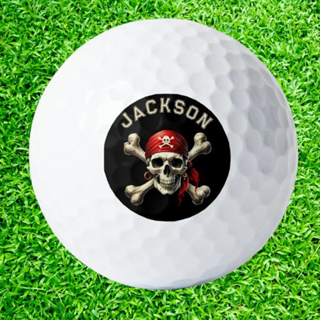 Pelotas De Golf Desata tu pirata de golf interno (Parrr-tee's on the Green!)