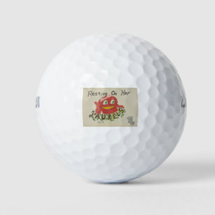 Pelotas De Golf Descanso en sus Laurels Prigan Art 10
