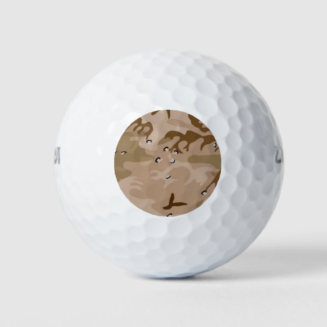 Pelotas De Golf Desert Camo (Anverso)
