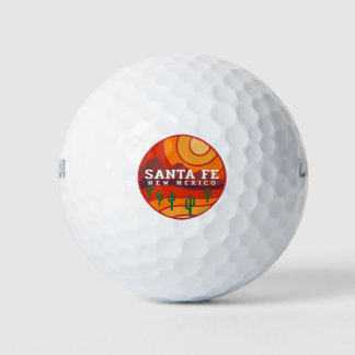 Pelotas De Golf Desierto Santa Fe A Las Montañas