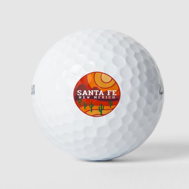 Pelotas De Golf Desierto Santa Fe A Las Montañas (Anverso)