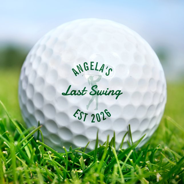 Pelotas De Golf Despedida de soltera de golf último swing antes de (Subido por el creador)