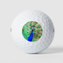 Pelotas De Golf Desplome de pavo real