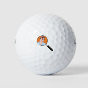 Pelotas De Golf Detective y escritor de misterios de asesinato