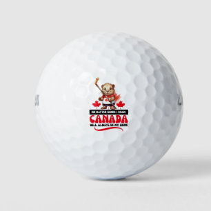 Pelotas De Golf Día de Canadá