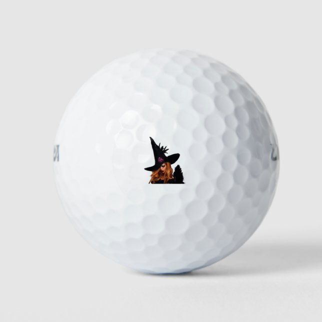 Pelotas De Golf Día de las Brujas (Anverso)