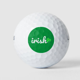Pelotas De Golf Día de San Patricio de Irlanda