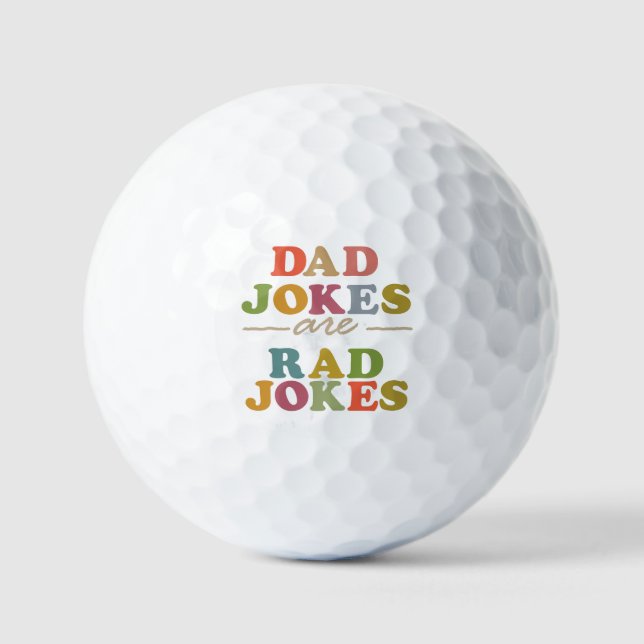 Pelotas de Golf Día del Padre (Anverso)