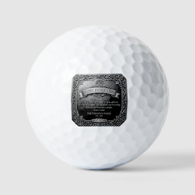 Pelotas De Golf Día del Padre (Anverso)
