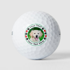 Pelotas De Golf Día del padre de la foto de perro Mascota personal