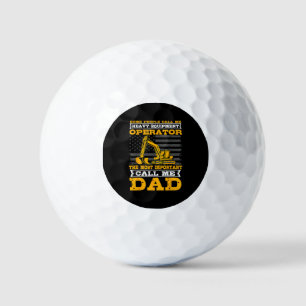 Pelotas De Golf Día del Padre Día del Operador de Equipo Pesado Ex