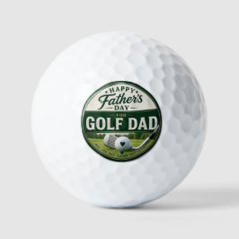 Pelotas De Golf Día del Padre Golf Papá 