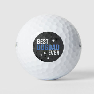 Pelotas De Golf Día del Perrito del Padre Azul