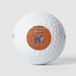 Pelotas De Golf Día Internacional de la Democracia. Votar importa.