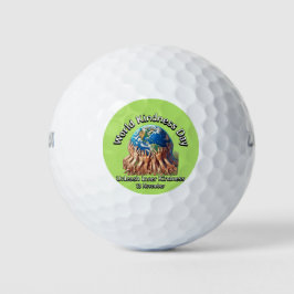 Pelotas De Golf Día Mundial de la Amabilidad. 13 de noviembre
