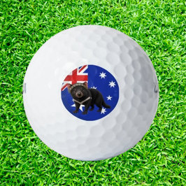 Pelotas De Golf Diablo de Tasmania australiano