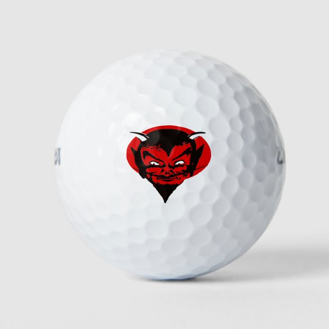 Pelotas De Golf Diablos (Anverso)
