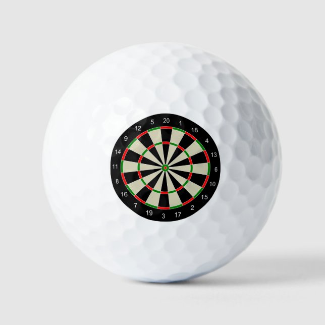 Pelotas De Golf Diana de dardos (Anverso)