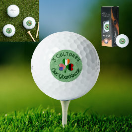 Pelotas De Golf Diáspora africana irlandesa - Estadounidense Shamr