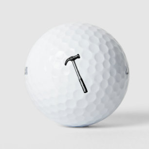Pelotas De Golf Dibujo de martillo, ilustracion de herramientas vi