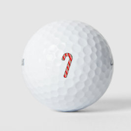 Pelotas De Golf Dibujo de Navidad de Caramelo de Caña
