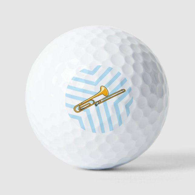 Pelotas De Golf Dibujo de trombos (Anverso)