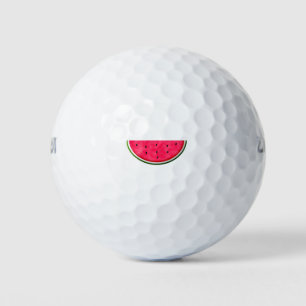 Pelotas De Golf Dibujo de trozos de sandía dulce