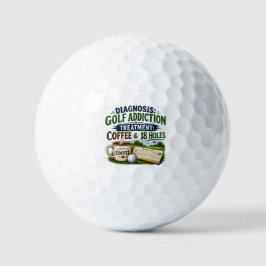 Pelotas De Golf Dicho divertido de golf para golfista 
