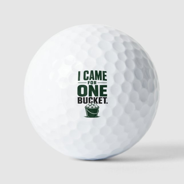 Pelotas De Golf Dicho divertido de golf para golfista  (Anverso)