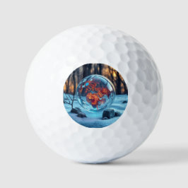 Pelotas De Golf „Digitale Welt – Das vernetzte Feuer der Erde“
