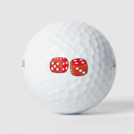 Pelotas De Golf Dígitos rojos