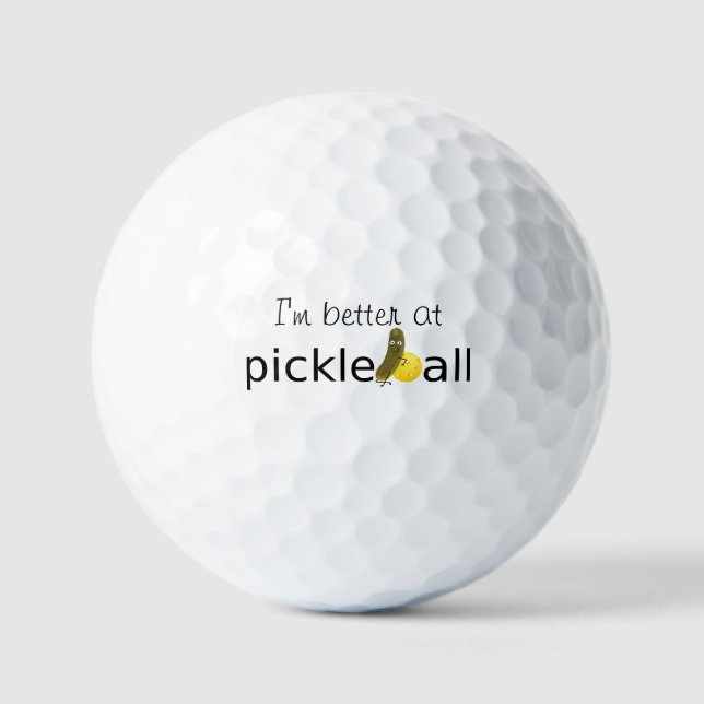 Pelotas De Golf Dilly-O Pickleball Golf Ball (Anverso)