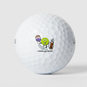 Pelotas De Golf Dink y Drive 2 (pickleball/golf)