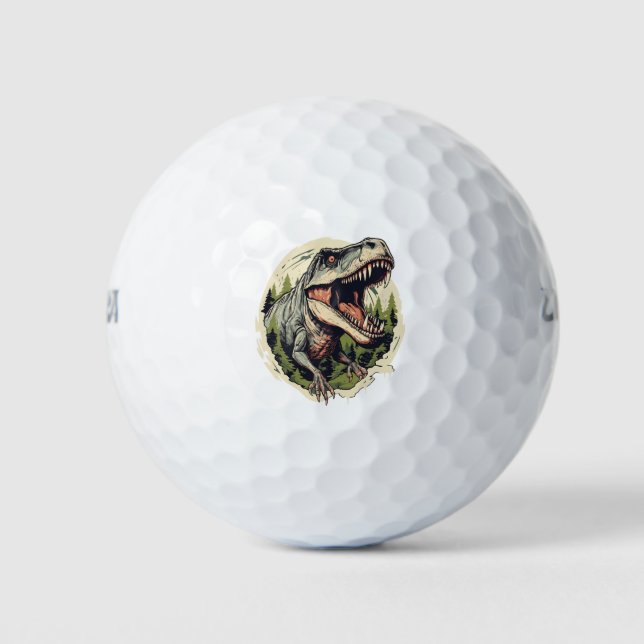 Pelotas De Golf Dino-Drive Golf Ball Adventure (Anverso)