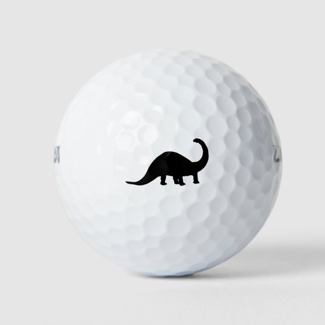 Pelotas De Golf Dinosaurio (Anverso)
