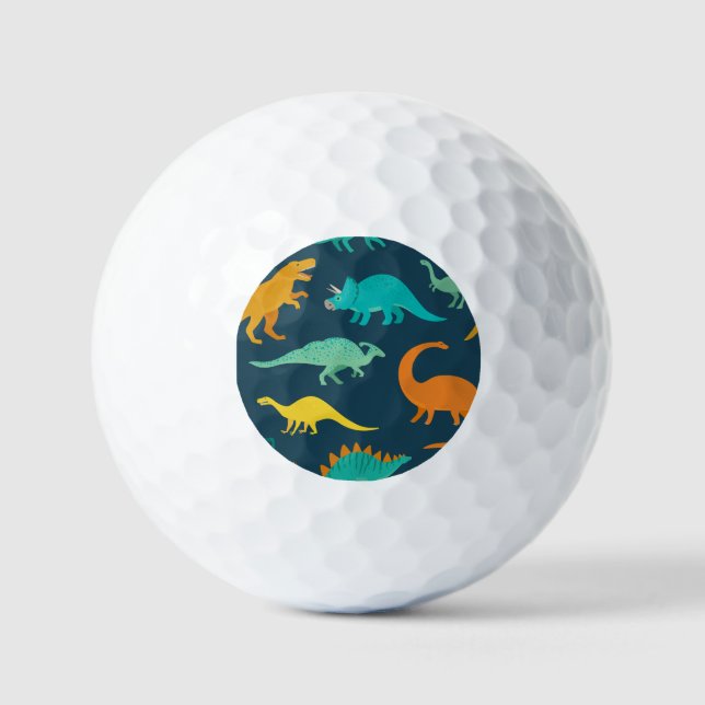 Pelotas De Golf Dinosaurio Adventure: Fondo de escritorio infantil (Anverso)