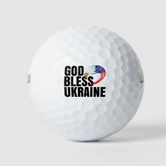 PELOTAS DE GOLF DIOS BENDE A UCRANIA, APOYAMOS A UCRANIA