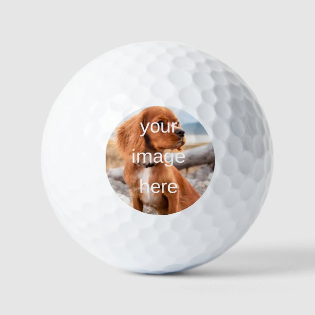 PELOTAS DE GOLF DISEÑAR EL PROPIO (Anverso)