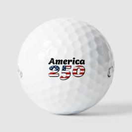 Pelotas De Golf Diseño América 250