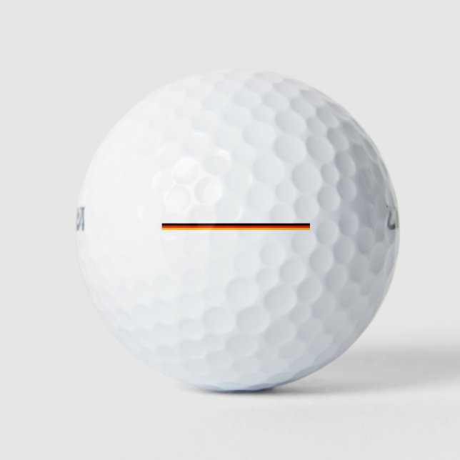 Pelotas De Golf Diseño de Alemania (Anverso)