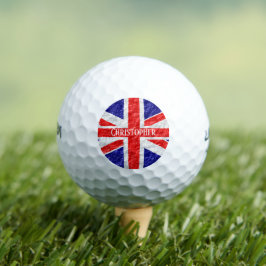 Pelotas De Golf Diseño de bandera Union Jack