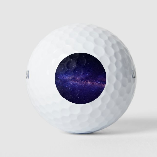 Pelotas De Golf Diseño de galaxia (Anverso)