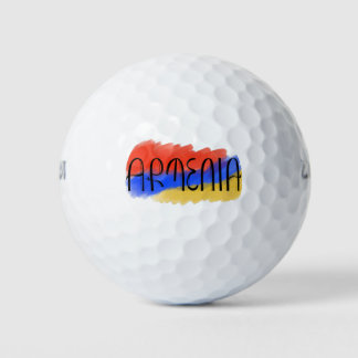 Pelotas De Golf Diseño de la carta de Armenia