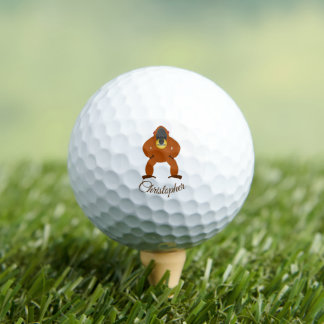 Pelotas De Golf Diseño de Orangutan