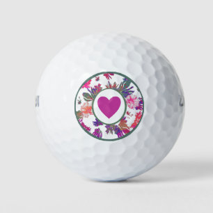 Pelotas De Golf Diseño de ramo de amor de matriz MVB