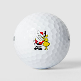 Pelotas De Golf Diseño de regalo de golf para Navidades de renos