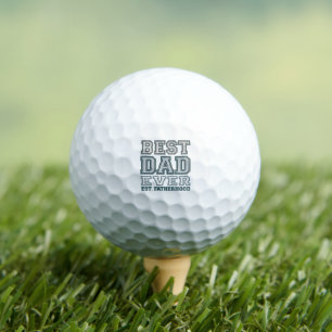 Pelotas De Golf Diseño de tipografía universitaria vintage del mej